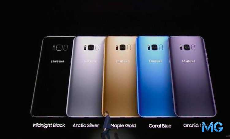 Дизайн Samsung Galaxy S8 Plus