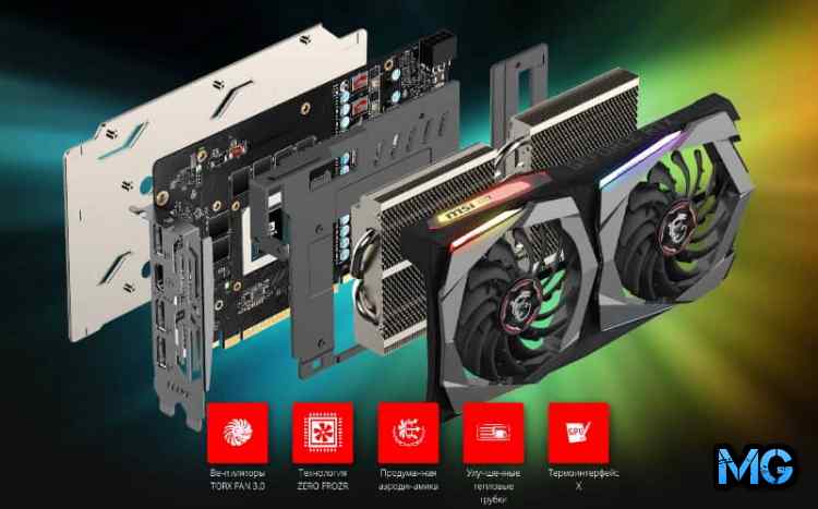 MSI GeForce RTX 2060 SUPER GAMING X 1695MHz 