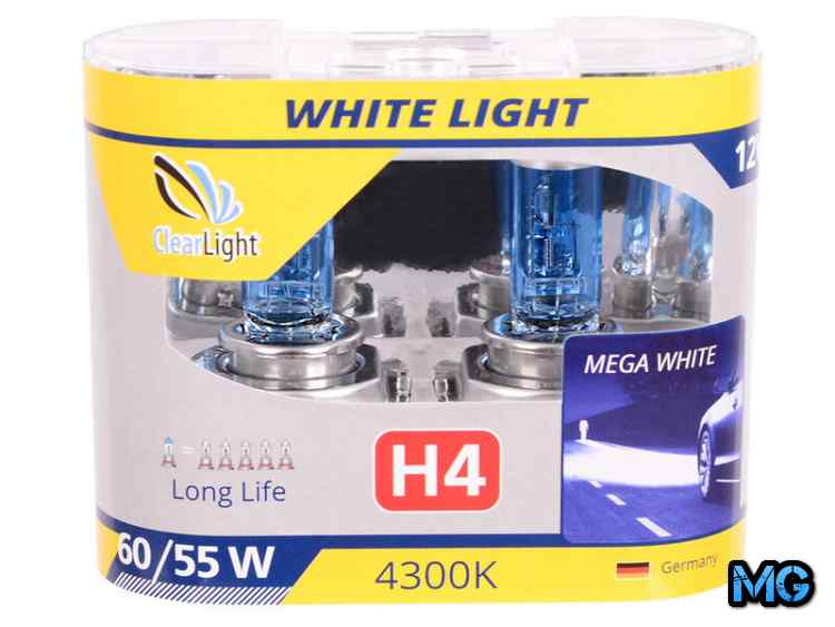 ClearLight WhiteLight MLH4WL H4
