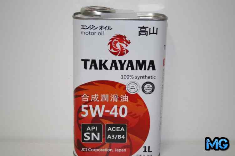 Takayama 5W-40 API SN/CF 4 л
